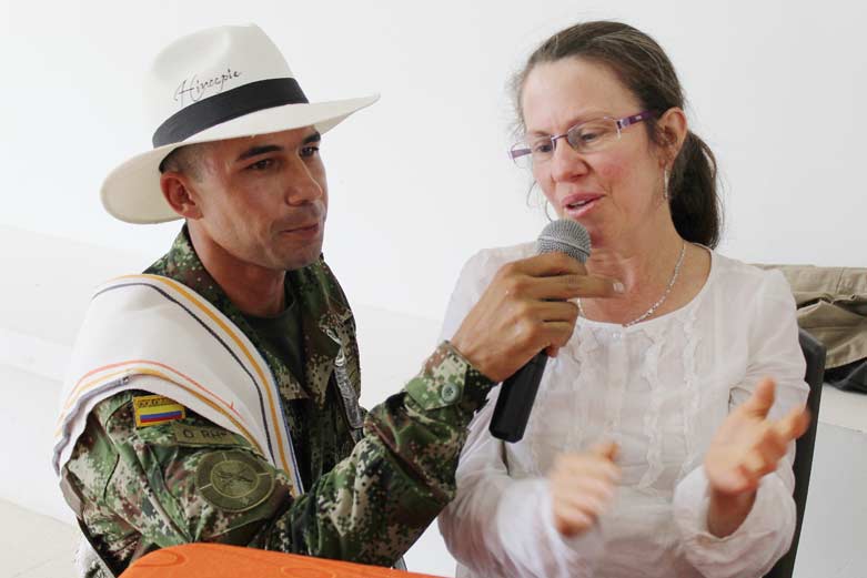 Carlos Parra Dussan Junto a los Guías de la Candelaria