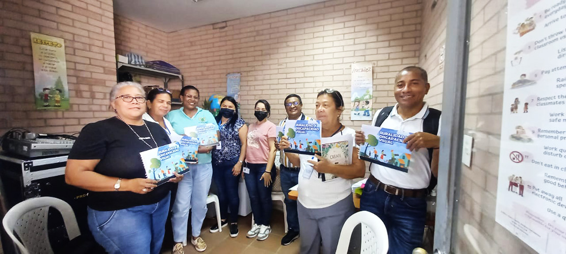 Fotografía - Funcionarios del INCI en el departamento del Cesar