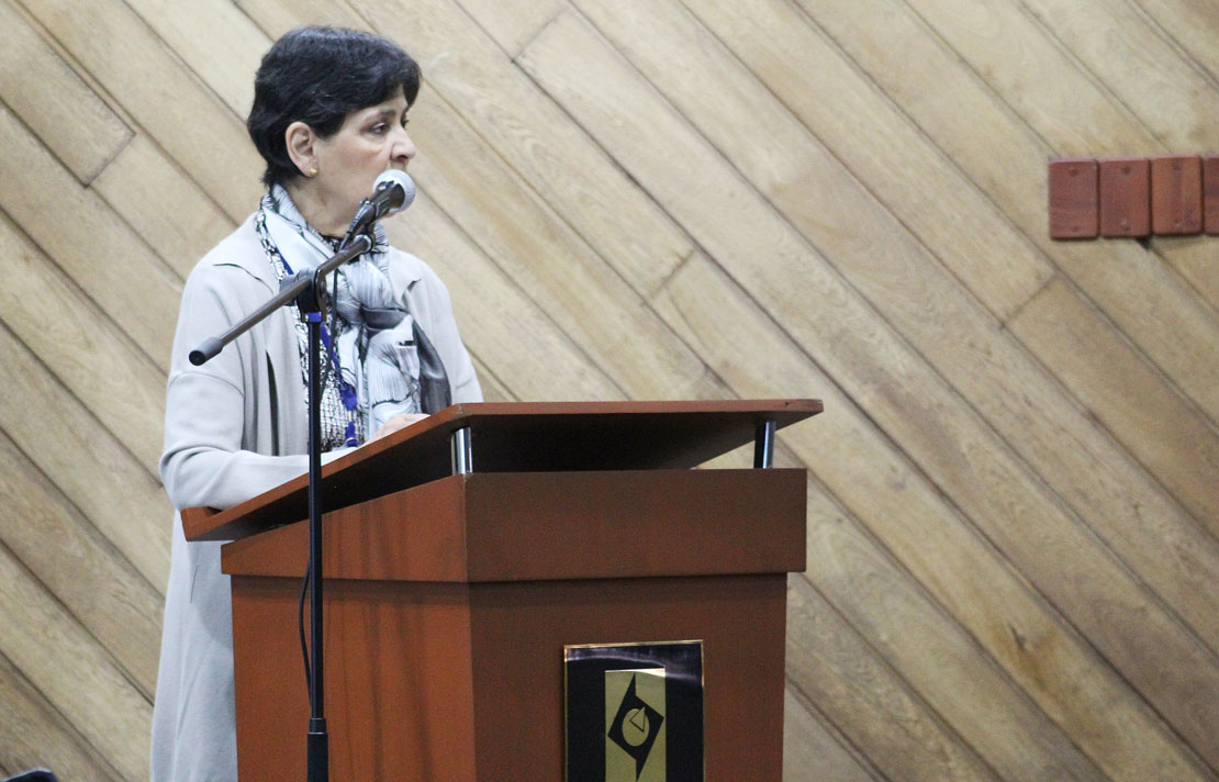 Fotografía, directora del IGAC en sus palabras de apertura