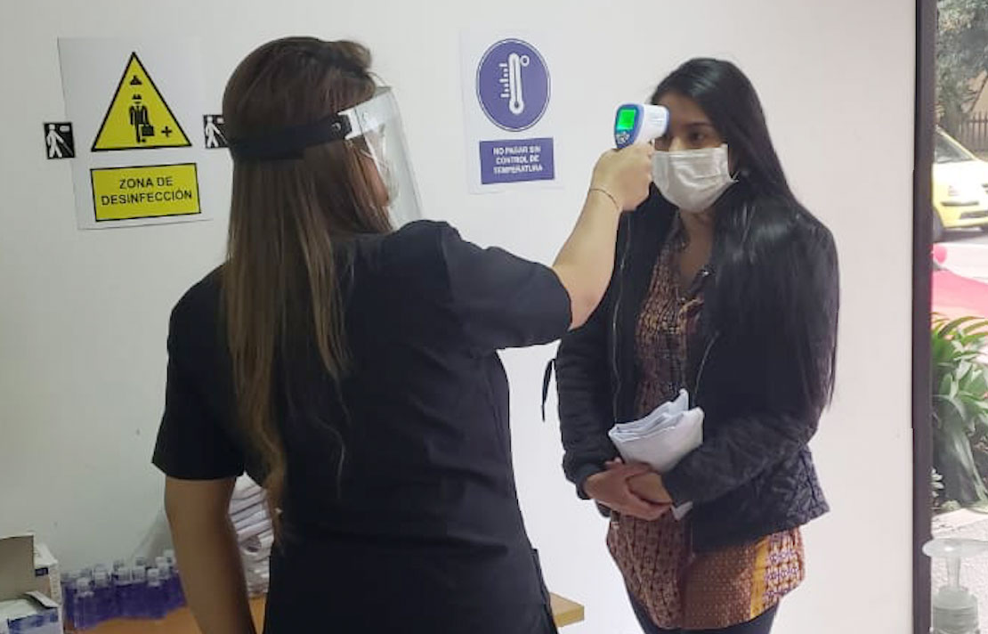 Fotografía, Toma de temperatura corporal