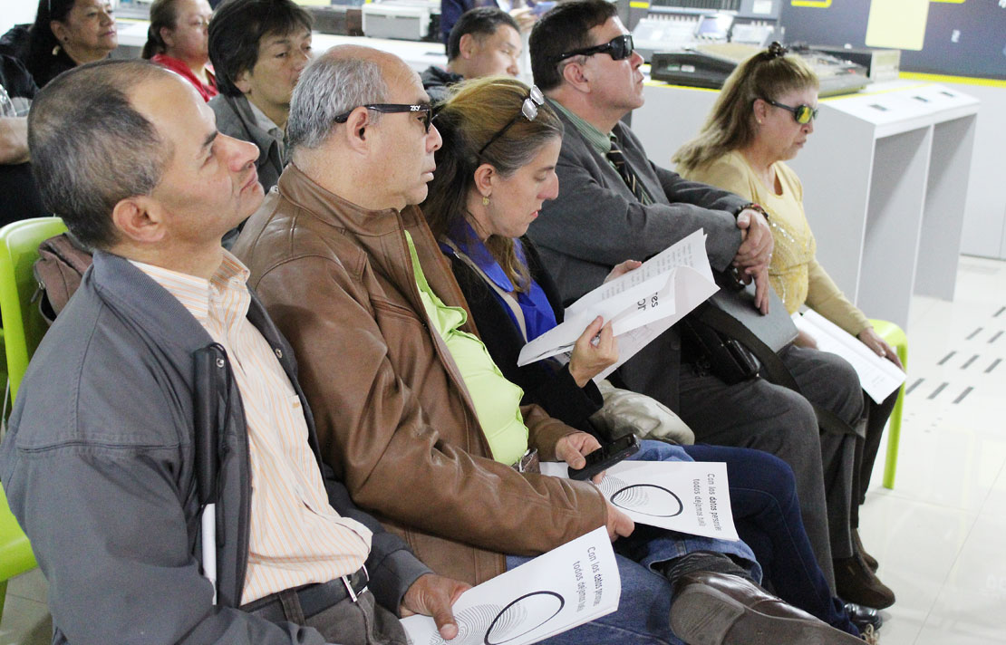 Fotografía, Asistentes a la socialización de la cartilla