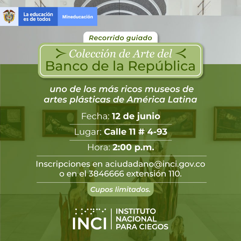 Imagen, Invitación Museo Banco de la república