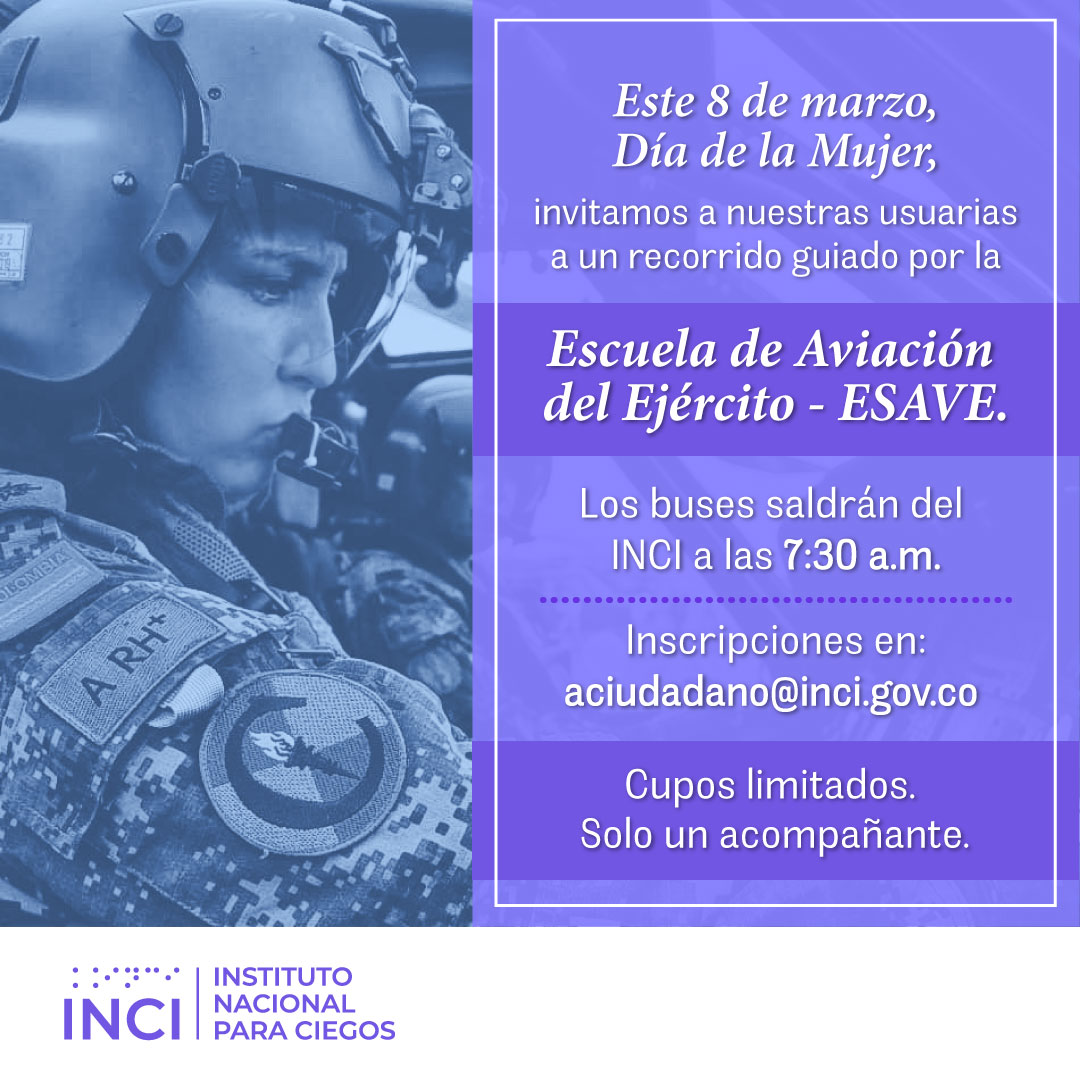 Invitación, Escuela de aviación