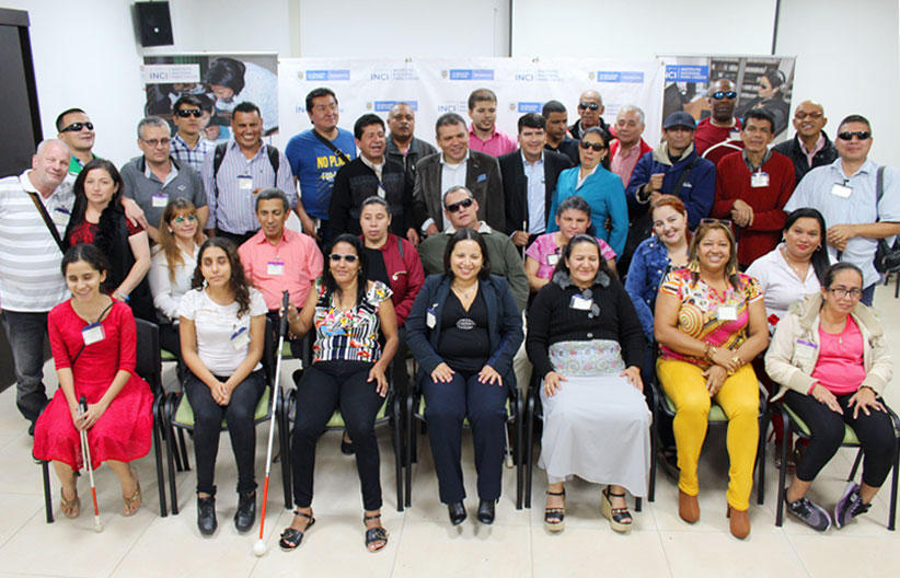 Fotografía, Integrantes de las organizaciones de personas con discapacidad visual