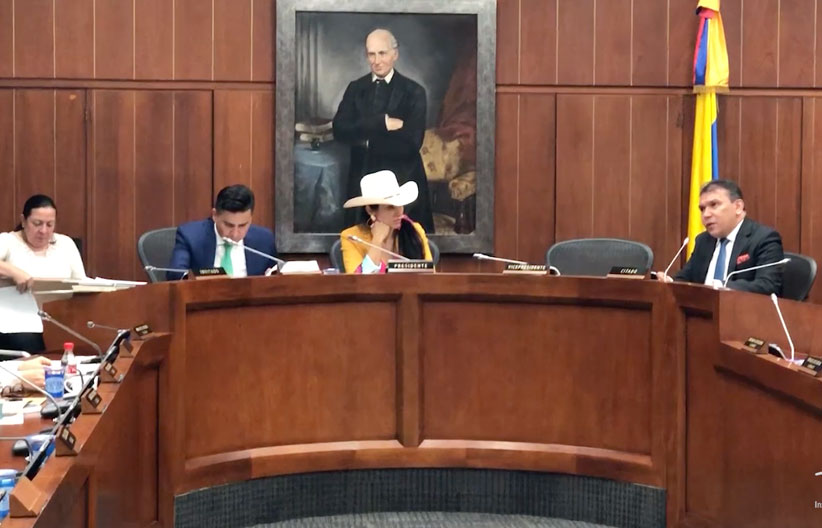 Auditorio Comisión sexta, debate Ley del Braille 