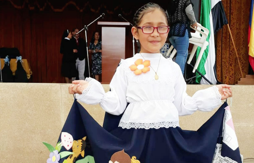 Fotografía, Ángela Quitiaquez ganadora categoría infantil 