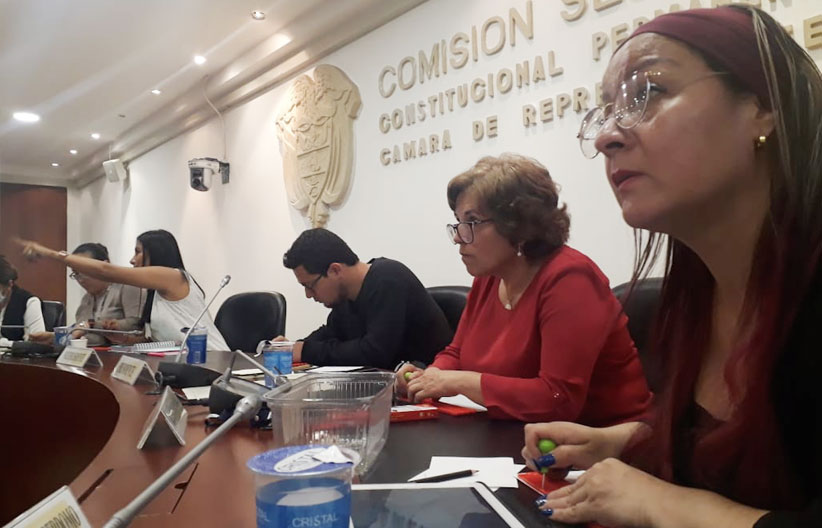 Fotografía, asistentes al taller de la comisión segunda 