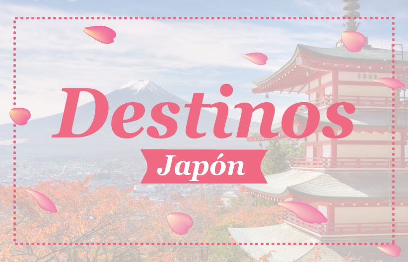 Imagen, logo destinos japón