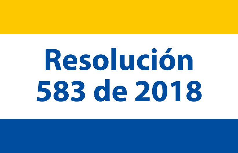 Imagen Resolución 583 