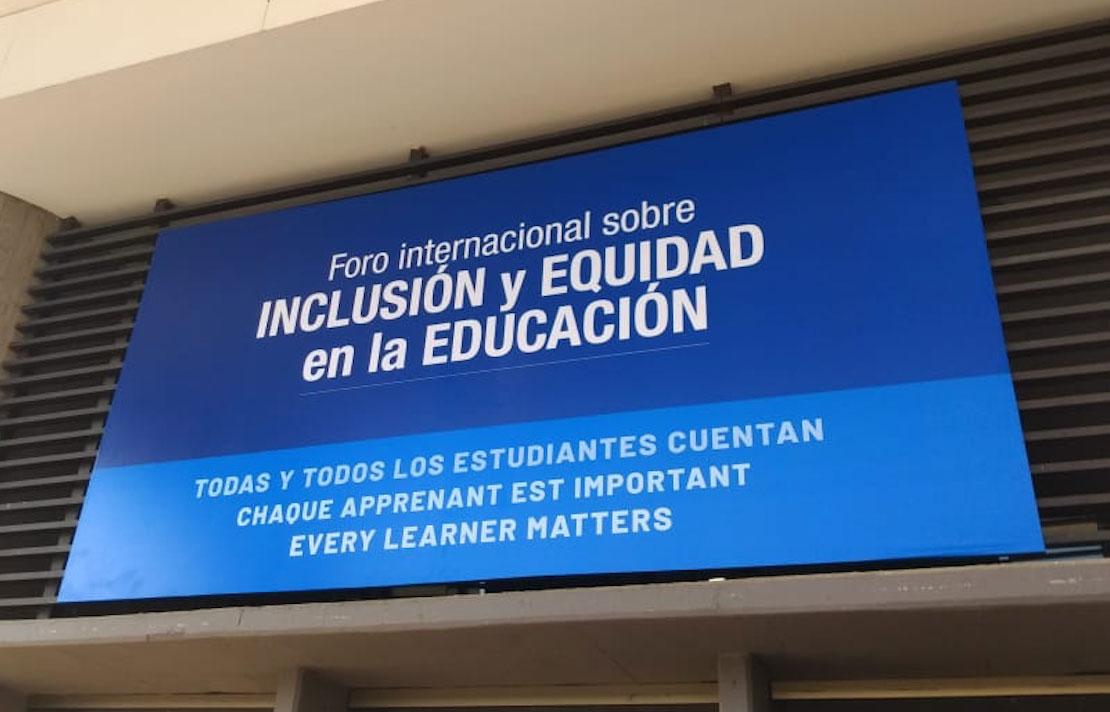 Foro Internacional Sobre Inclusión y equidad en la educación