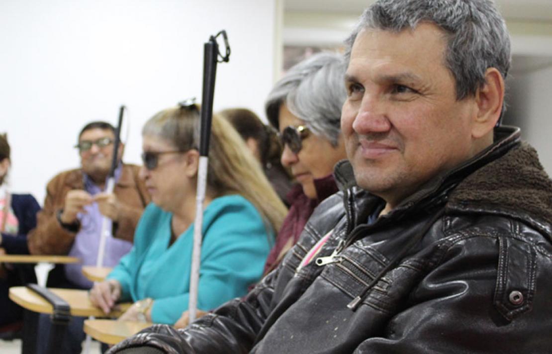 Personas con discapacidad visual