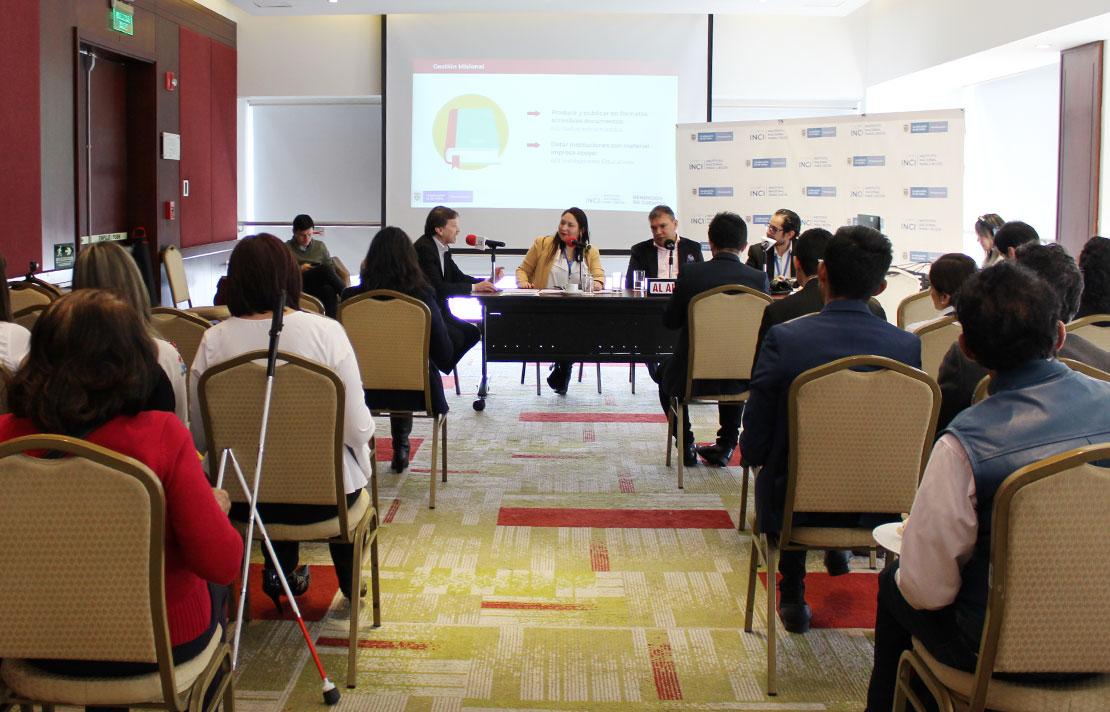 Fotografía, Carlos parra dussan en la rendición de cuentas del inci