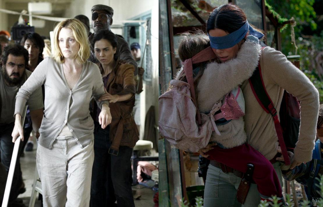 Fotografías, Peliculas, Ceguera o a Ciegas y Birdbox