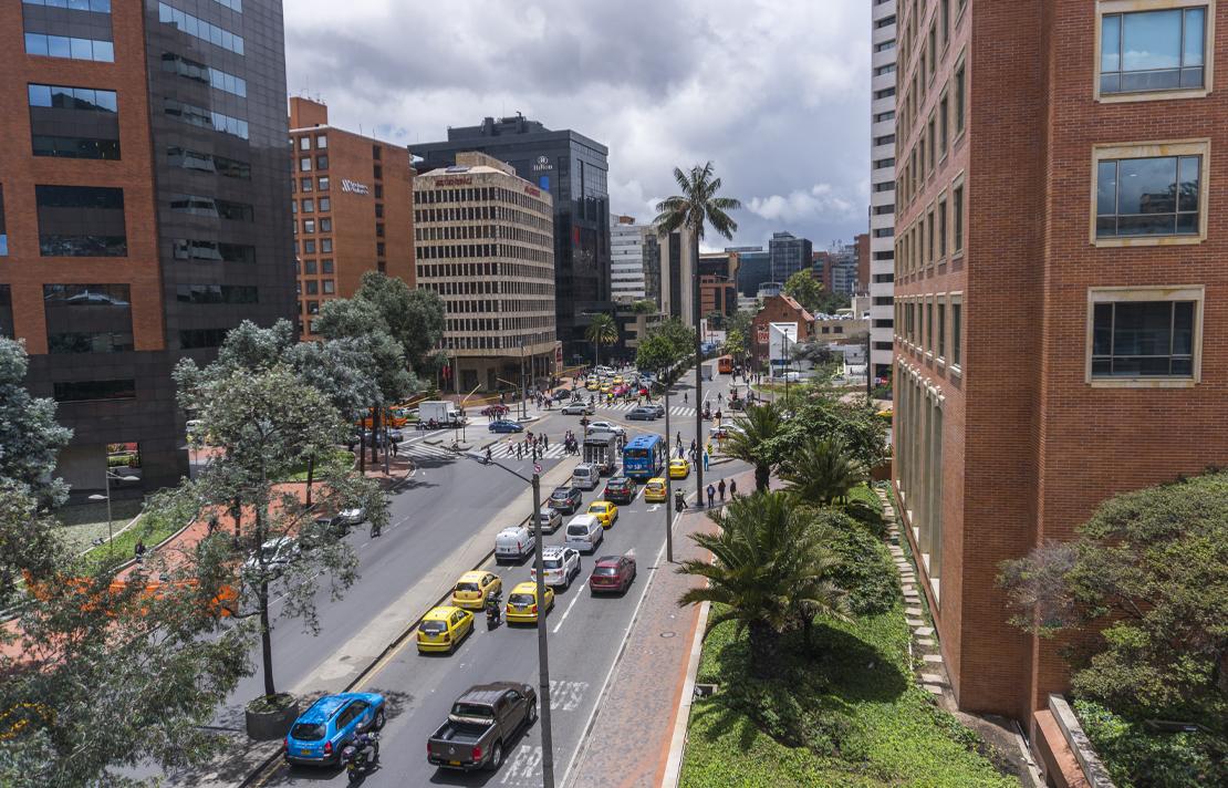 Imagen - Panorámica calle de Bogotá