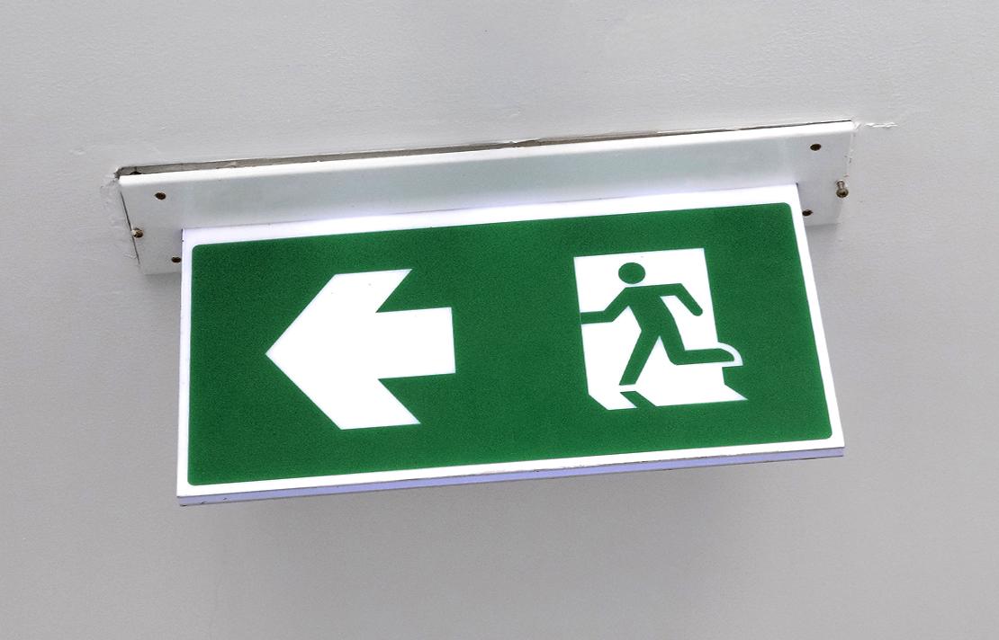 Señal salida de emergencia