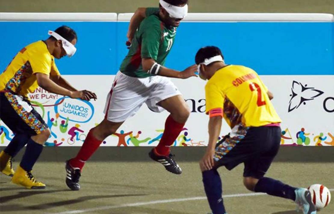 Juego de Fútbol para ciegos