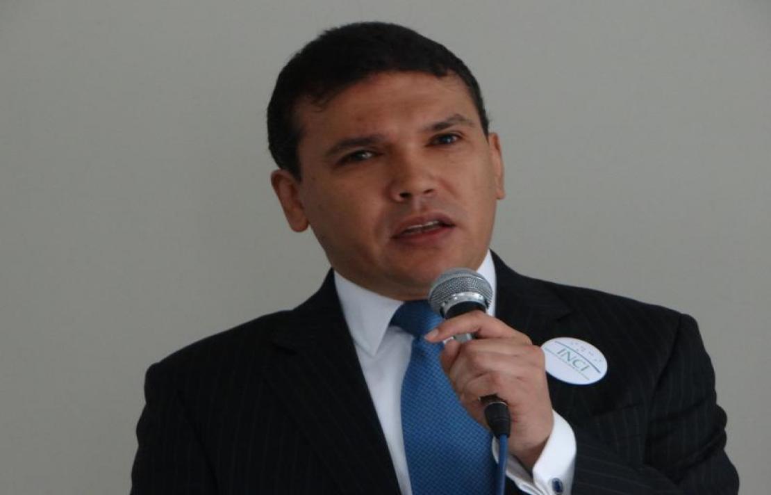 Foto de Carlos Parra Dussan, director general del Instituto Nacional para Ciegos -INCI