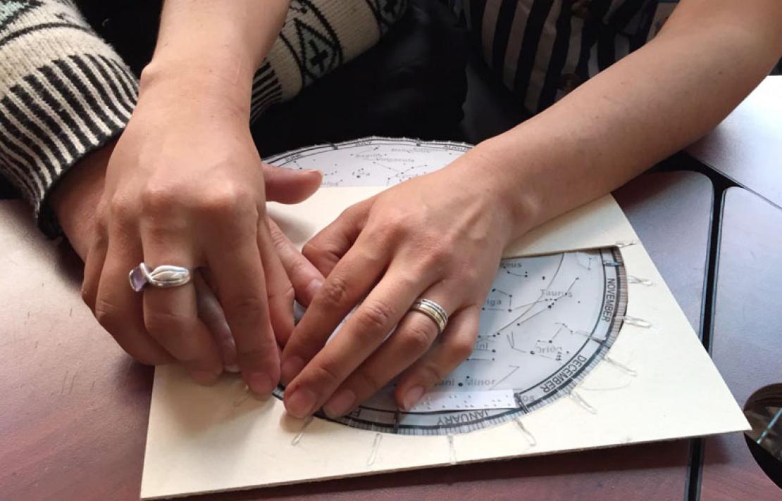 Fotografía, persona con discapacidad visual