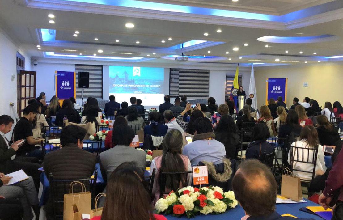 Auditorio, evento 30 años del servicio público de empleo