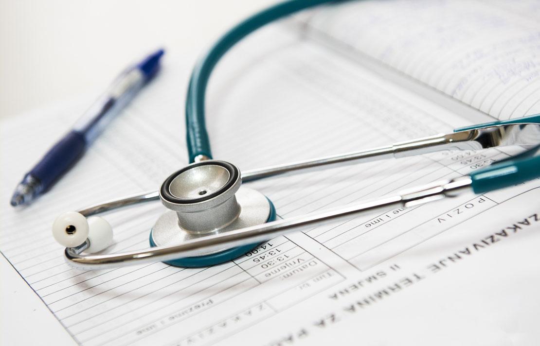 Fotografía, estetoscopio médico