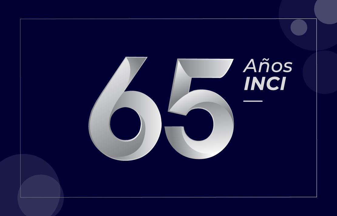 Logo, 65años INCI