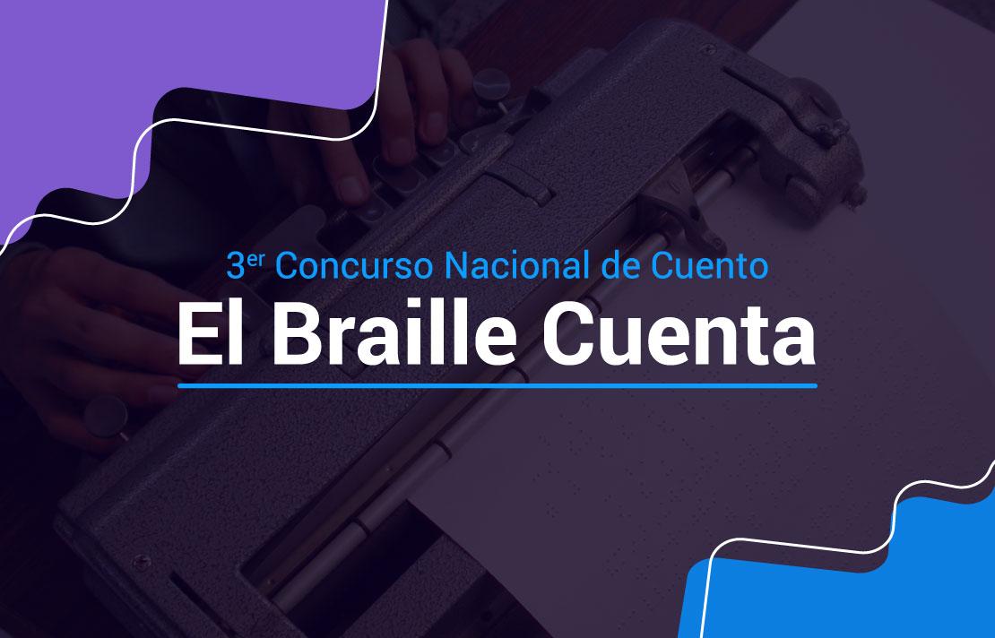 Logo, concurso de cuento "El Braille cuenta"