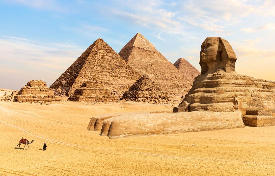 Fotografía, Pirámides Egipcias