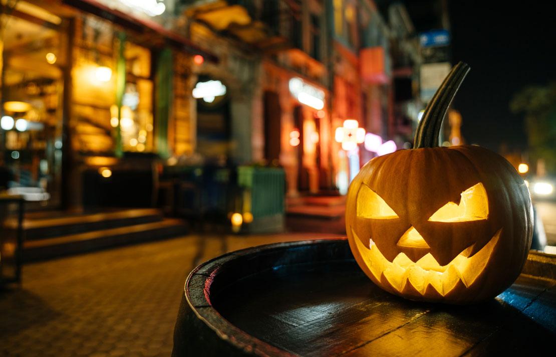 Fotografía, Calabaza alusiva al halloweend