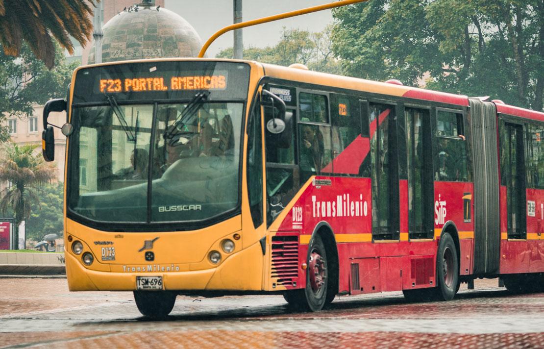 Fotografía, Bus de transmilenio