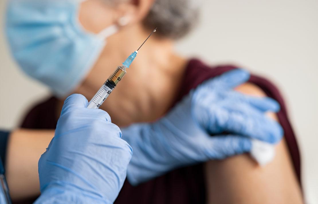 Fotografía, Persona siendo vacunada