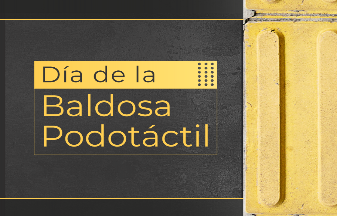 Logo, Día de la baldosa podotáctil