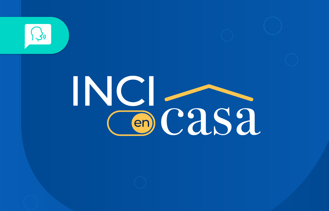 Logo, INCI en Casa, Conversatorios INCI