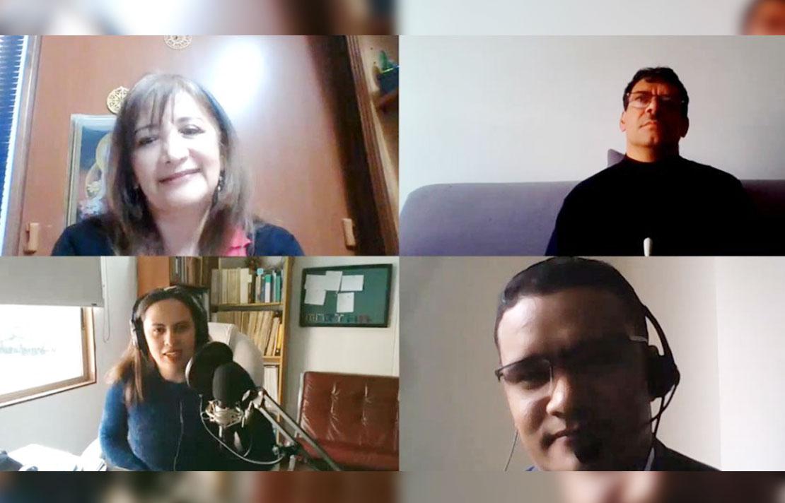 Fotografía, equipo de accesibilidad en una videollamada