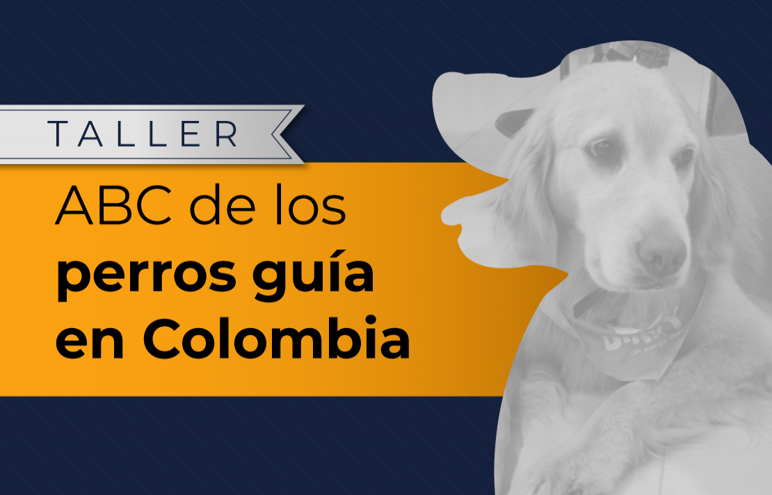 Invitación, ABC de los perros guía en Colombia