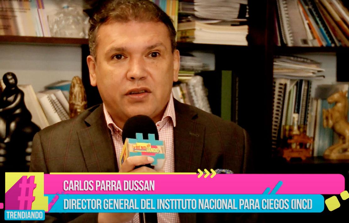 Fotografía, Carlos parra dussan en el programa TRENDIANDO