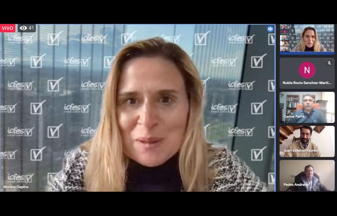 Fotografía, Directora del ICFES Mónica Ospina