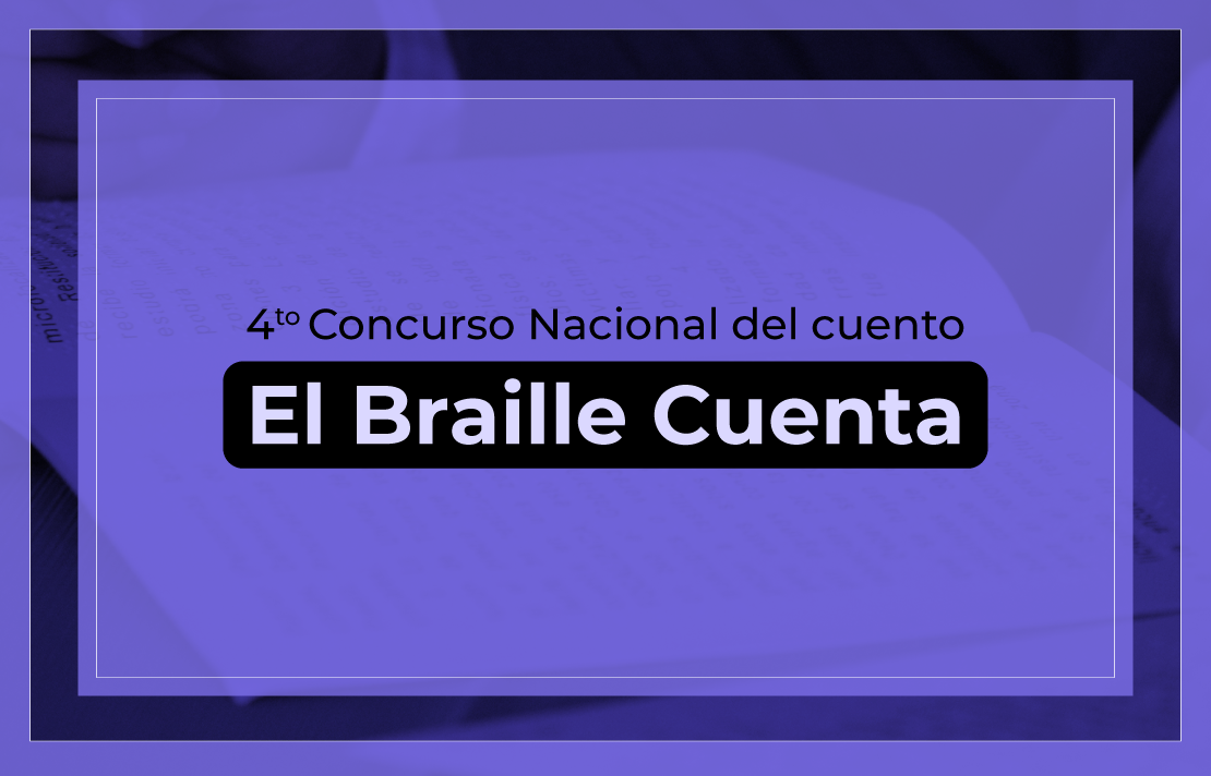 Imagen, Logo concurso nacional de braille, el braille cuenta