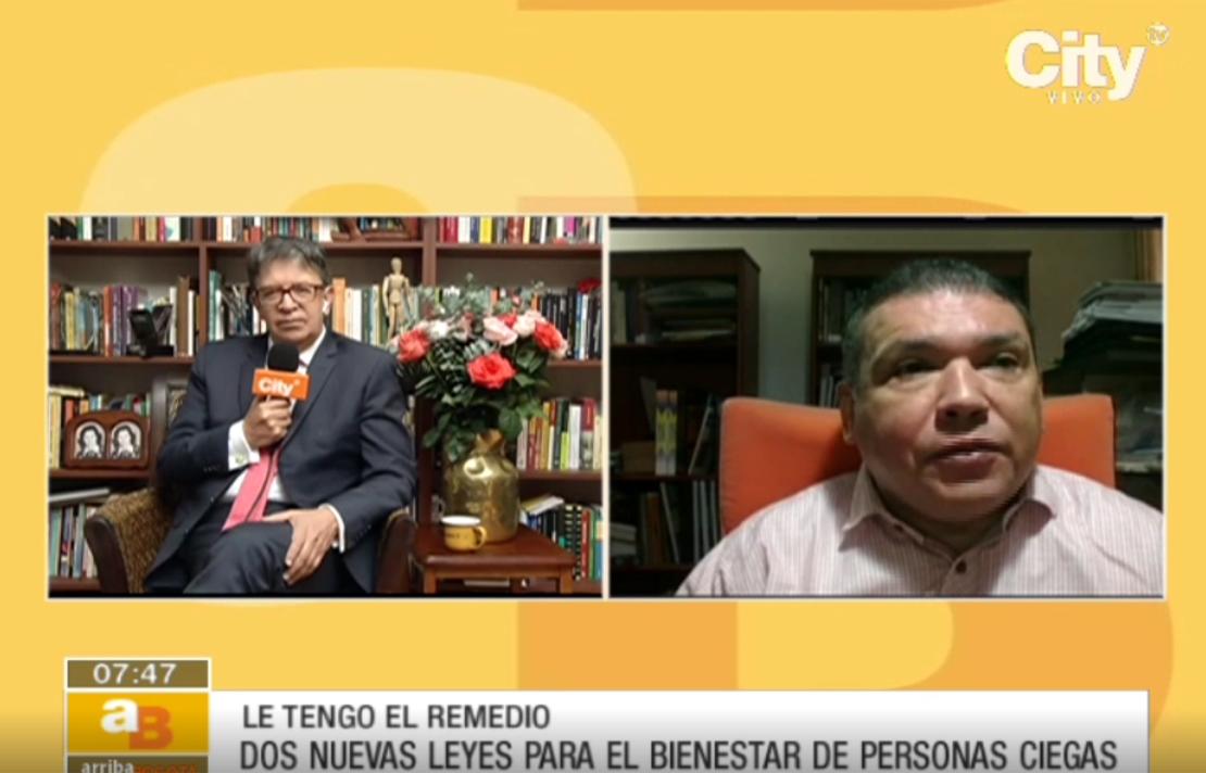 Imagen - Doctor Carlos Dussan director del INCI invitado al programa "LE TENGO EL REMEDIO" del canal CityTV para hablar de las nuevas leyes