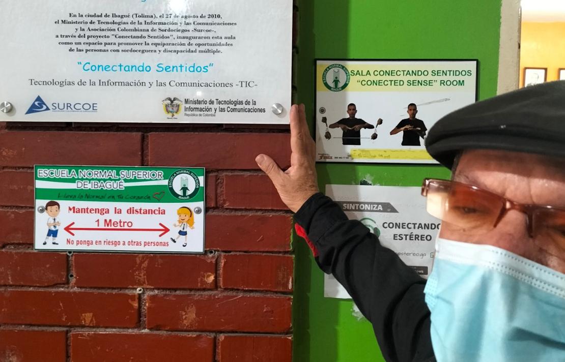 Fotografía -  Visita institucional del INCI en Ibague