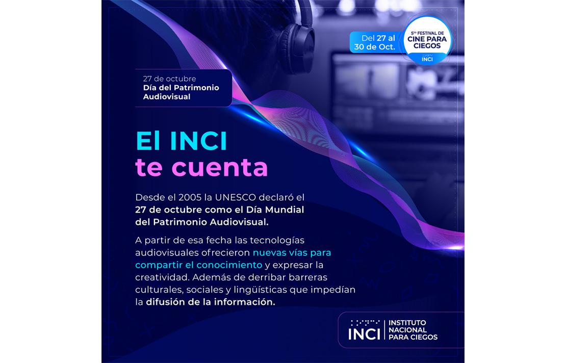 Imagen - 27 de octubre día del Patrimonio Audiovisual