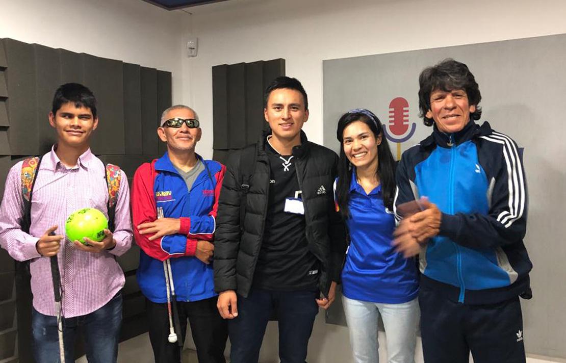 Fotografía - Integrantes del programa Balón Sonoro que estarán presentes en mundialistaINCI