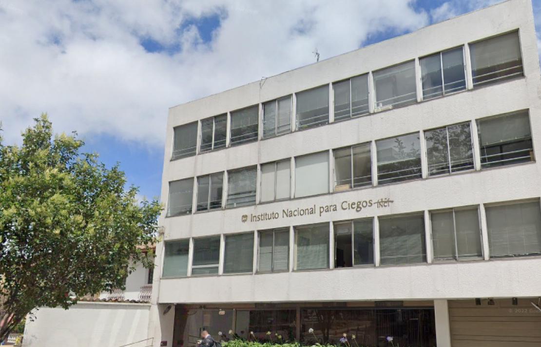 Fachada Sede Instituto Nacional para Ciegos