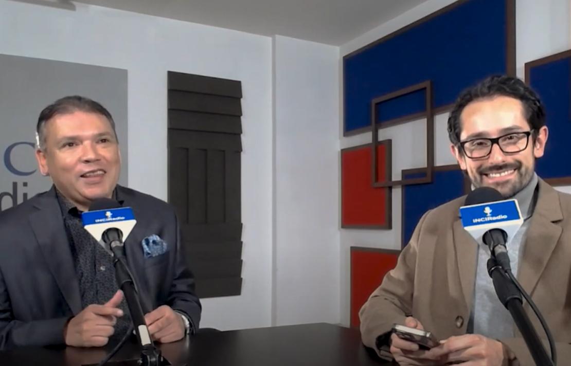 Captura de pantalla Video Podcast con Carlos Parra Dussan