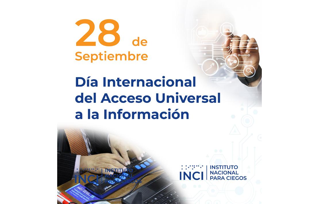 28 de septiembre - Día Internacional del Acceso Universal a la información