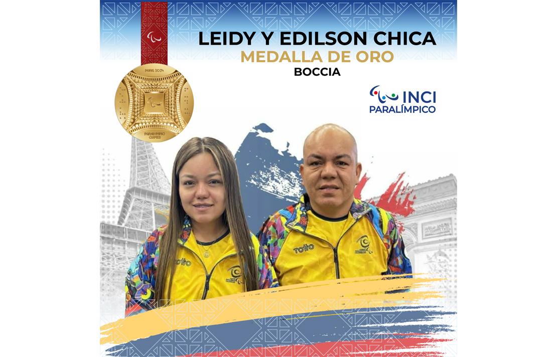 Los hermanos Chica, medallistas de oro de Boccia en los Juegos Paralímpicos 2024
