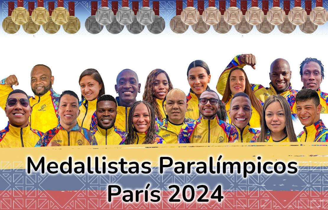 Medallistas Paralímpicos Paris 2024, ¡¡¡FELICICTACIONES CAMPEONES!!!