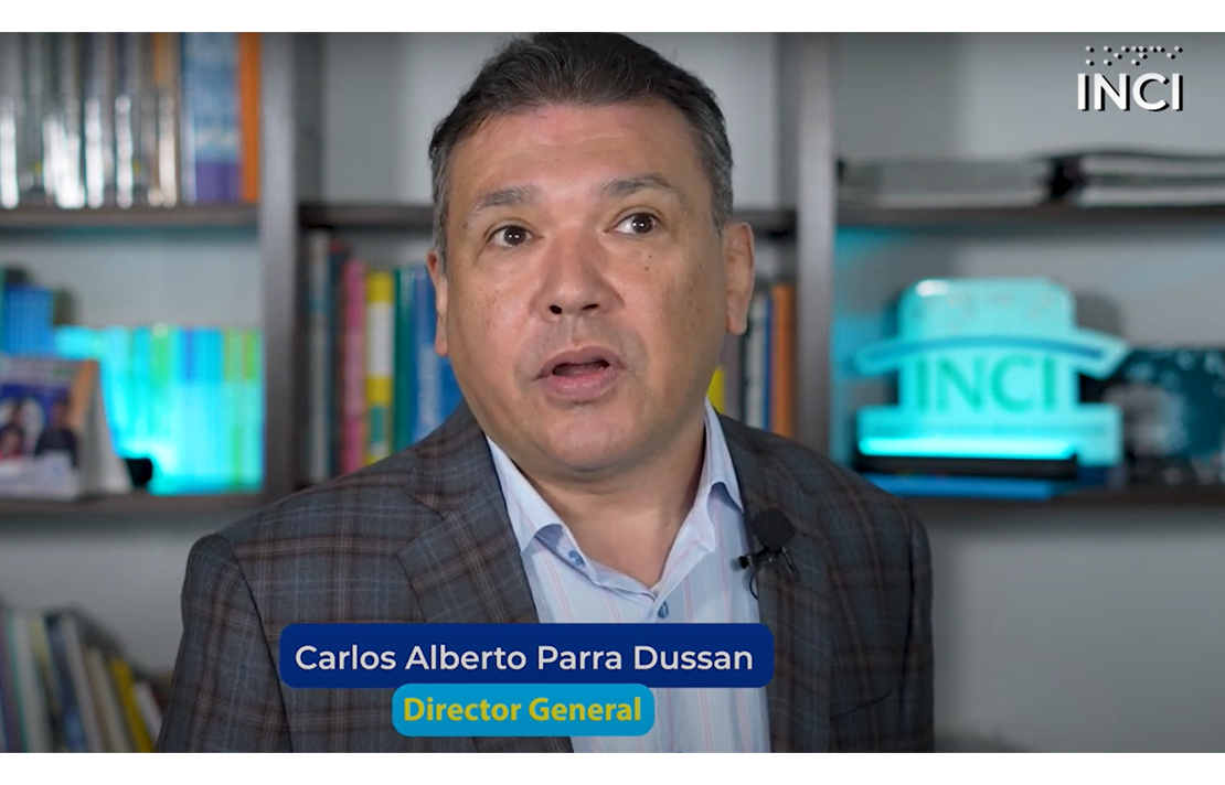 Carlos Parra Dussan - Director General del INCI, en su intervención de la Rendición de Cuentas