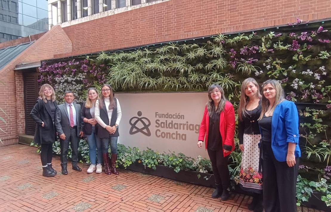 Funcionarios del INCI y la Fundación Saldarriaga Concha en el Lanzamiento de la estrategia "Diálogos para potenciar la educación inclusiva"