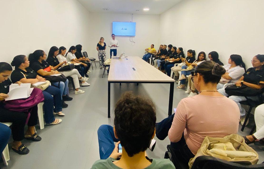 Taller Discapacidad Visual - línea técnica para la atención educativa a estudiantes con DV - Equipo docentes de apoyo (Operador CODETEC)  y profesionales con funciones de tiflología SED Barranquilla