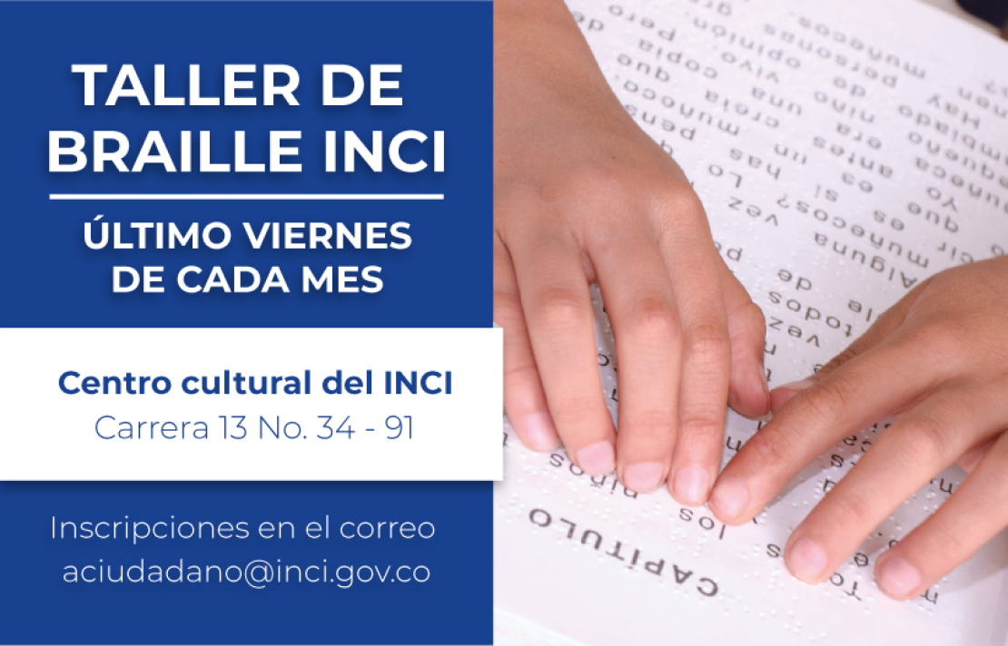 Imagen Taller de Braile